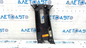 Center pillar trim upper belt right Ford Edge 19-24 black, scratch
