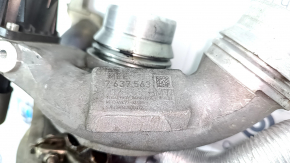Turbocharger complete with manifold BMW 5 G30 17-23 2.0T, 530e hybrid with tubes, 48k