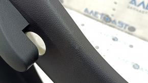 Rear pillar trim left Ford Edge 19-24 black under speaker, scratches