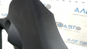 Rear pillar trim right Ford Edge 19-24 black under speaker, scratches, crack in mount