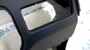 Center console trim front Jeep Renegade 15-17 black