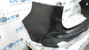 Rear bumper bare Ford Edge 19-24 graphite, for parking sensors, dented, scratches