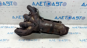 Exhaust manifold with catalytic converter Jeep Renegade 15-18 2.4 rusty, threads stripped on studs