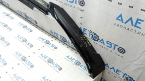 Front bare bumper lower part Ford Edge 19-24 ST, ST-Line, graphite, broken mount, sand