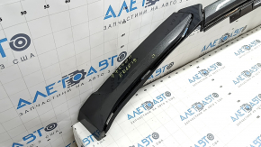 Front bare bumper lower part Ford Edge 19-24 ST, ST-Line, graphite, broken mount, sand