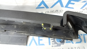 Front bare bumper lower part Ford Edge 19-24 ST, ST-Line, graphite, broken mount, sand