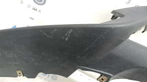 Lower lip of the front bumper Ford Edge 19-24 ST, ST-Line, structure, scratches, crack in the mount