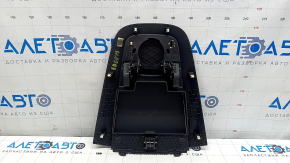 Box pocket front panel upper central Ford Edge 15-24 black, for speaker