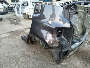 Quarter wing rear left Jeep Renegade 15-23 on the body, graphite, bumps