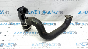 Intercooler pipe left Ford Edge 19-24 2.7T assembled 4 parts, short