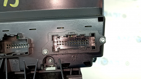 Radio and climate control panel Ford Edge 19-23 sync 3, auto, with heated and ventilated seats