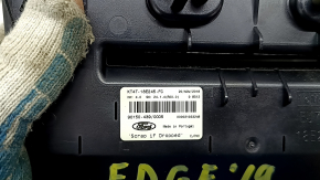 Radio and climate control panel Ford Edge 19-23 sync 3, auto, with heated and ventilated seats