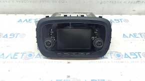Radio tape recorder display 5" Fiat 500X 16-18 without camera, minor scratches