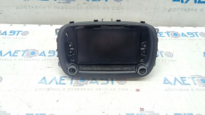 Radio tape recorder display 6" Fiat 500X 16-18 under camera, minor scratches