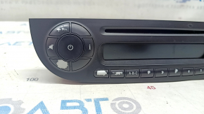 Radio tape recorder Fiat 500 12-15 black, buttons worn out