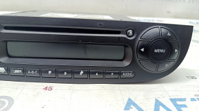 Radio tape recorder Fiat 500 12-15 black, buttons worn out
