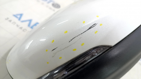 Right side mirror complete Ford Escape MK4 20-22 12 pins, BSM, white, turn, heated, scratch, sand