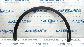 Front right fender arch trim Tesla Model Y 20-25 structure, crack in fastening, worn