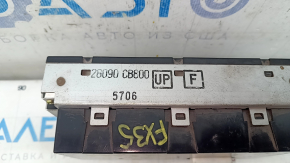 Monitor, display Infiniti FX35 FX45 03-04 scratches