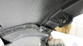 Tesla Model Y 20-25 bare front bumper without parking sensors, graphite, dents, scratches, sand, broken fasteners