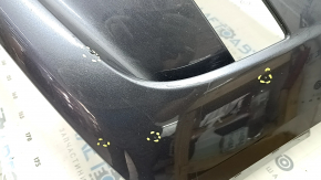 Tesla Model Y 20-25 bare front bumper without parking sensors, graphite, dents, scratches, sand, broken fasteners