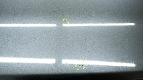 Tesla Model Y 20-25 bare front bumper without parking sensors, graphite, dents, scratches, sand, broken fasteners