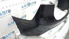 Tesla Model Y 20-25 bare upper rear bumper without parking sensors, graphite