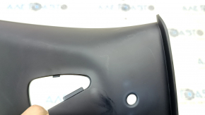 Tesla Model Y 23-25 interior mirror trim, upper, black, worn