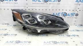 Right front headlight assembly for Ford Escape MK4 20-22 LED, scratches, cracks, peeling varnish