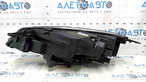 Right front headlight assembly for Ford Escape MK4 20-22 LED, scratches, cracks, peeling varnish