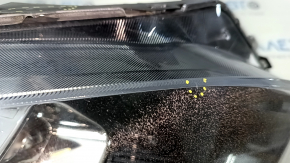 Right front headlight assembly for Ford Escape MK4 20-22 LED, scratches, cracks, peeling varnish