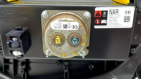 Tesla Model Y 20-25 black dashboard with airbag, rusty squib, needs cleaning