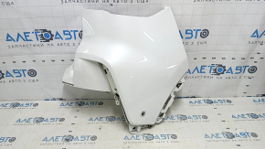 Bare right rear bumper for Ford Escape MK4 20-24, for parking, white, scratches, chips