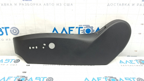 Driver's side left seat cover for Tesla Model Y 20-25, black, broken mount