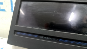 Subaru B9 Tribeca monochrome display screen scratched