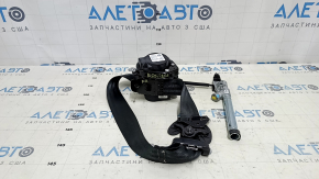 Passenger seat belt with tensioner for Ford Escape MK4 20-24 black, for cleaning