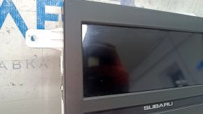 Subaru B10 Tribeca monochrome display monitor scratched
