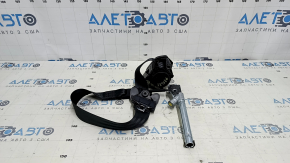 Driver's seat belt with tensioner for Ford Escape MK4 20-24, black, for cleaning