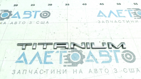 Emblem inscription TITANIUM tailgate Ford Escape MK4 20-22