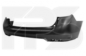 Rear bumper bare Chevrolet Equinox 10-15 pre-rest for parking sensors