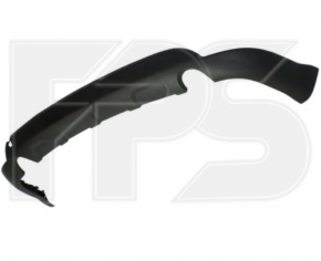 Rear Bumper Lip Dodge Journey 11- SXT for 2 Pipes