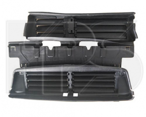 Radiator Deflector Louvers Assembled Ford Fusion mk5 17-20 Without Motor