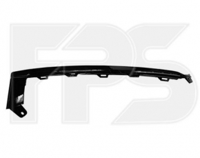 Front bumper molding lower left Honda Accord 18-22 matte