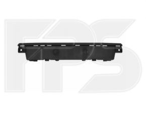 Rear bumper lining central mount Jeep Cherokee KL 14-18 for 2 pipes
