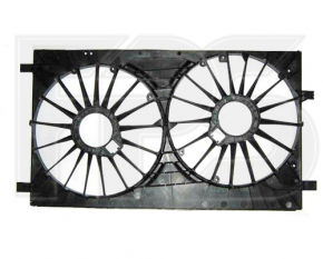 Diffuser radiator shroud bare Jeep Patriot 11-17