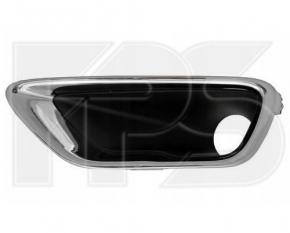Fog light frame under the left trim Jeep Grand Cherokee WK2 17 - complete with chrome trim