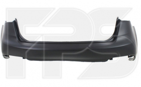 Bare rear bumper Kia Forte 4d 14-16 pre-rest without parking sensors