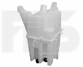 Nissan Rogue 14-16 Windscreen Washer Reservoir for 2 Motors, Without Neck