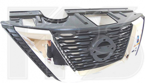 Grille grill Nissan Rogue 17- no camera no emblem