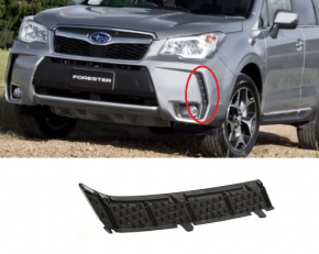Front bumper grille side right Subaru Forester 14-18 SJ 2.0Xt